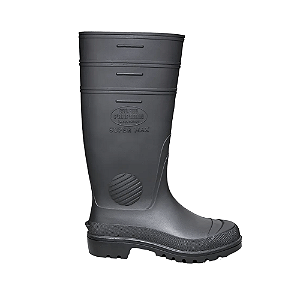 Bota Calfor Pampeana Supermax Extra Longa Sem Amarra Preta CA 28490