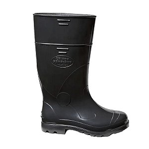Galocha Bota Impermeável Calfor Pampeana Industrial Preto Cano Longo CA 37.773