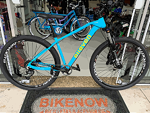 Bicicleta Aro 29 Elleven New Athom Azul/Amarelo 1x12v