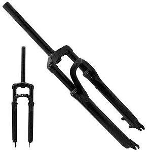 Suspensão 29 aço ahead set 28.6mm preta com canelas de 38mm e travel de 80mm sem adesivo
