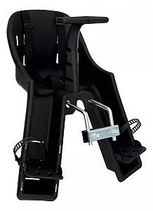 Cadeirinha Infantil Bicicleta Kalf Baby Bike Dianteira Preta