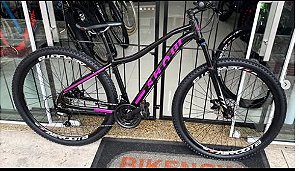Bicicleta Aro 29 Show Rocker preto rosa