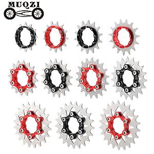 Kit single  cassetes MUQZI única velocidade, 16T, 17T