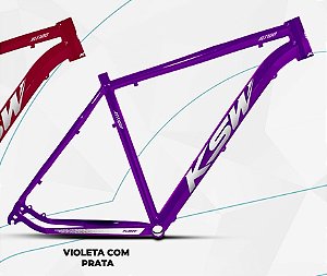 Quadro Bicicleta Ksw Xlt Mtb Aro 29 Leve E Resistente