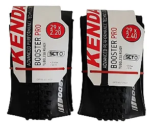 Par De Pneu Mtb Kenda Booster Pro Sct 29x2.20 Kvl 120tpi Tbl