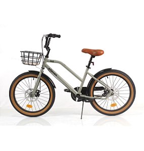 BICICLETA URBAN ELLY ARO 20" COM CESTA Elleven