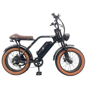 E-Bike Galaxy 20" 750W 7v Bateria 15.6Ah Preta