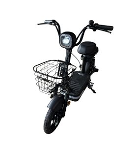 BICICLETA SCOOTER ELETRICA 400W DEMARCHE PRETA/CINZA