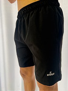 Bermuda EIVOR – Preto Discreto | Performance & Propósito