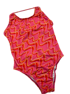 Maiô Teen - Red Mescla com Costas Abertas