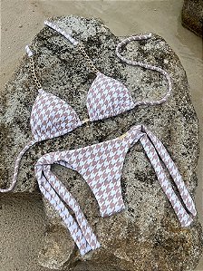 Calcinha Fio Duplo Paris Amarra Larga (CORTININHA NÃO INCLUSO)