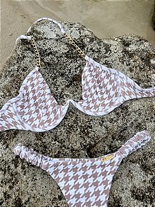 Top Aro Paris com Correntes (CALCINHA NÃO INCLUSO)