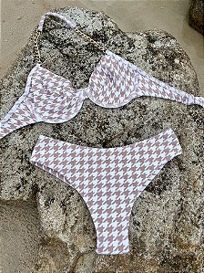 Calcinha Semi Hot Pant Fio Duplo Paris (BUSTO NAO INCLUSO)