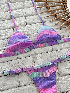 TOP FIXO Maragogi com Bojo Removível (CALCINHA NÃO INCLUSO)