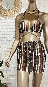 Mini Saia Franzida Trancoso