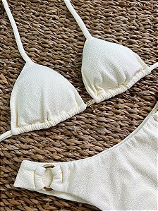 Cortininha Pérola Maiorca com Costura Embutida e Bojo Removível (CALCINHA NÃO INCLUSO)