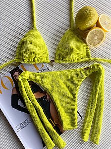 Calcinha Normal Aruba Citrus Amarras Largas (CORTININHA NÃO INCLUSO)