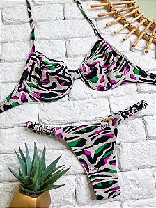 Calcinha Frufru Fio duplo Luanda (CORTININHA NÃO INCLUSO)