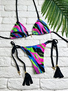 Calcinha Tulum Fio Duplo Amarra Fina (BUSTO NÃO INCLUSO)