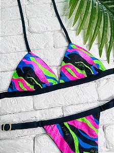 TOP FIXO Tulum com Bojo Removível (CALCINHA NÃO INCLUSO)