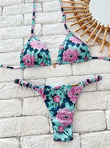 Calcinha Frufru Fio duplo Florença (CORTININHA NÃO INCLUSO)