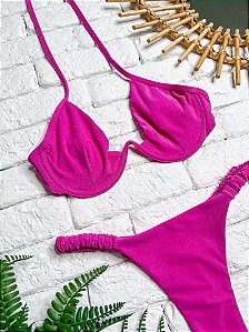 Top Aro Miami Pink (CALCINHA NÃO INCLUSO)