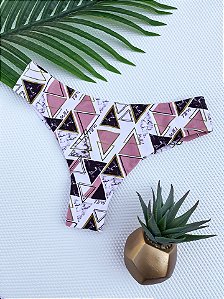 Calcinha Semi Hot Pant Fio Duplo Mármore (BUSTO NÃO INCLUSO)