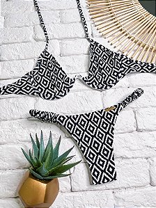 Calcinha Frufru Fio duplo Veneza (CORTININHA NÃO INCLUSO)