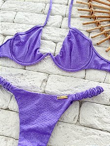 Top Aro Luna Lavanda (CALCINHA NÃO INCLUSO)