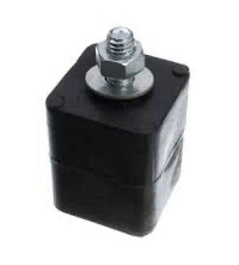 Calco De Borracha Mini C/ Parafuso 44X35