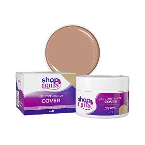 Gel Para Alongamento Shopnails Hard Autonivelante Cor Cover 24g
