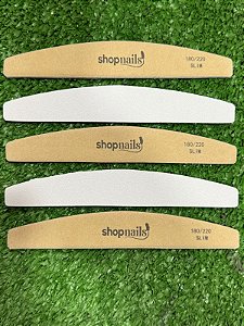 Lixa Boomerangue 180/220 Slim Resistente Alta Qualidade e Durabilidade