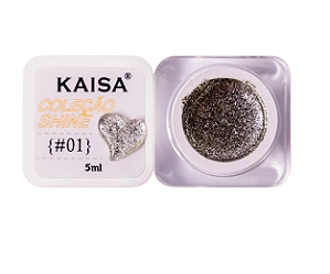 Gel KAISA Coleção SHINE PRATA #1