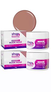 Kit 2 Géis Control Nude Rosé Shopnails 24g