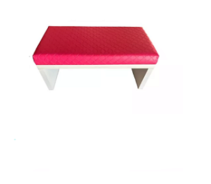 Apoio de Mão Rosa Escuro