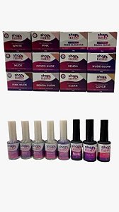 13 Geis Shopnails e 7 preparadores Kit Gel e Preparador Completo