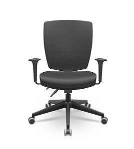 Cadeira Altrix Alta Ergonômica Back System Base Nylon Em Vinil