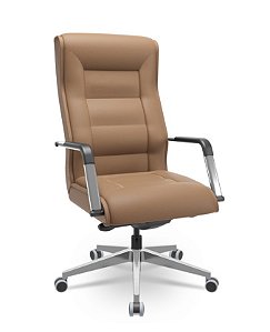 Cadeira Presidente Realli Plaxmetal Base Aluminio Mecanismo Excêntrico Em Vinil