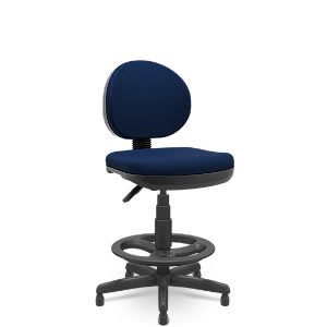 Cadeira Caixa Alta Operativa Plus Plaxmetal Com Lamina Reforçada Revestimento Poliéster