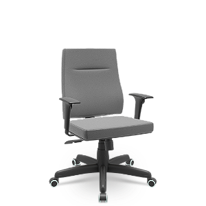 Cadeira Plaxmetal Izzi Diretor Base Standard Relax em Vinil