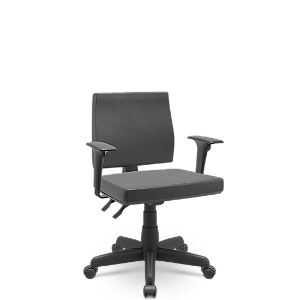 Cadeira Izzi Plaxmetal Executiva Back System NR17 Base Standard em Facto Dunas