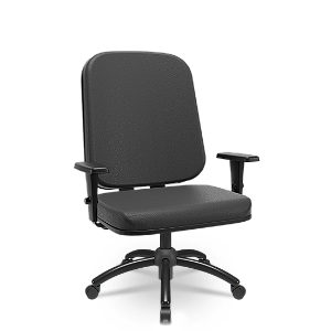 Cadeira Plaxmetal Operativa Plus Size Até 185kg Em Vinil