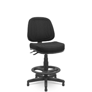 Cadeira Plaxmetal Premium Caixa Alta Back System NR17 Ergonômica Poliéster