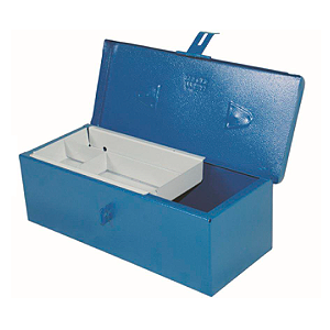 Caixa Ferramenta Metal 30cm Bau Com Estojo Fercar