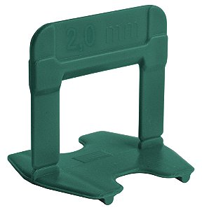 Nivela Piso 2,0mm Com 50 Peças Verde 61338 Cortag