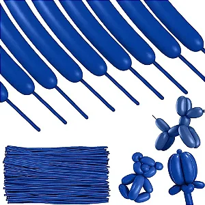 BALAO CANUDO AZUL 260 C/25 - PIC PIC
