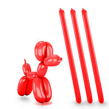 BALAO CANUDO VERMELHO 260 C/25 - PIC PIC