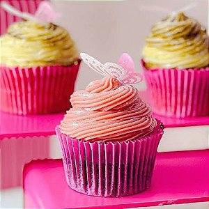 Forminha Cupcake c/45 Rosa - Bax