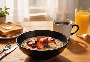 Tigela Daily Lisa 600mL Preta Oxford