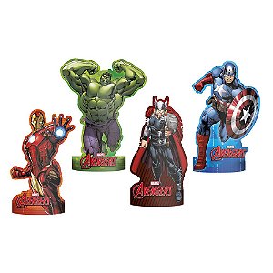 Decoração Mesa Avengers Animated Regina